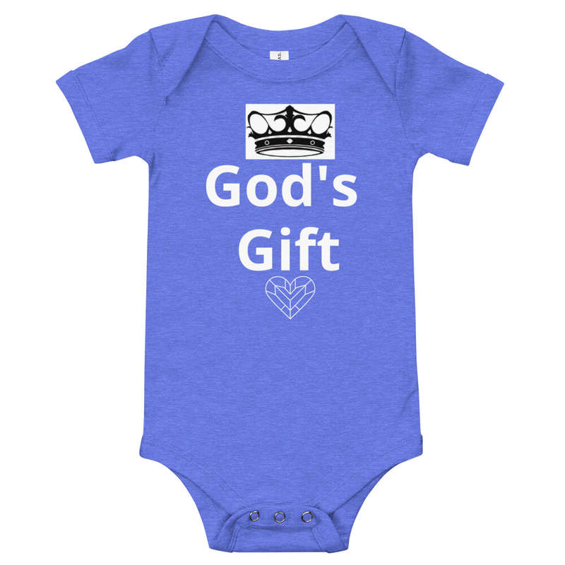 Baby Bodysuit with words "God's Gift"