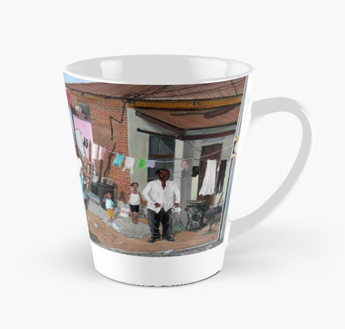 Mug inspired by Art from the Maboneng Township Arts