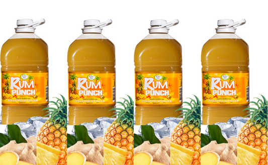 Bulk Pineapple & Ginger - Rum Punch - Party pack - 4  x 5 litre bottles