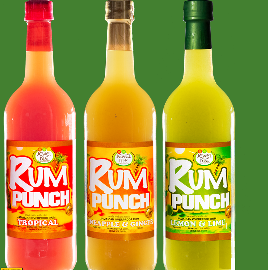 Mixed Rum Punch Pack - 3 x 750ml Bottles