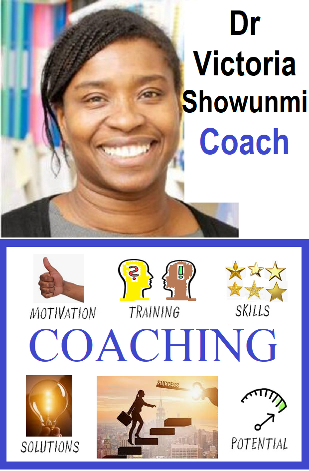 Coaching from Dr Victoria Showunmi