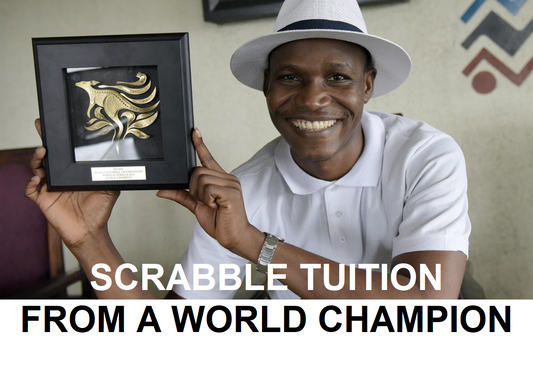 Scrabble Tuition -  from Champion Winner - Jighere Wellington
