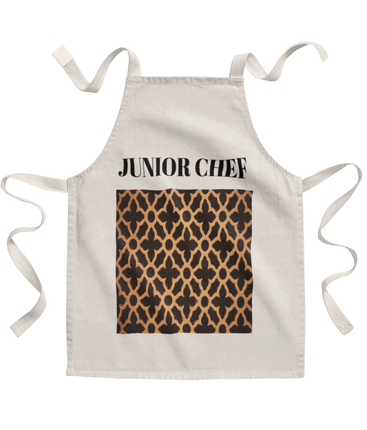Junior Chef Apron with Spade Design.