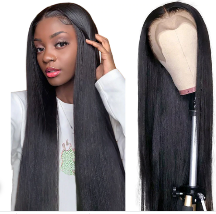 Luxury Human Straight Wig - up To 26 inches Length