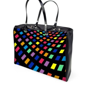 Multi-coloured Leather Handbag