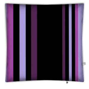 Purple Striped Giant Floor Cushion or Sofa Backing