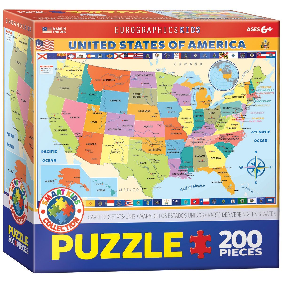 American States Jigsaw Puzzle