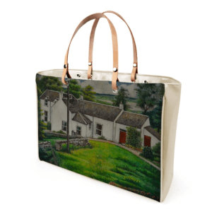 English Farmhouse themed Leather Handbag (Limited Edition)