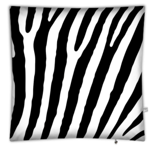 Zebra themed Giant Floor Cushion or Sofa Backing